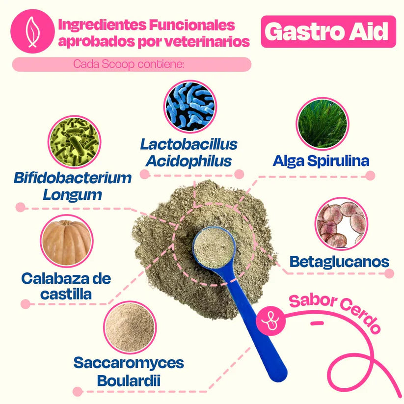 Dogelthy Probióticos para Perros - Gastro Aid 270 Gramos