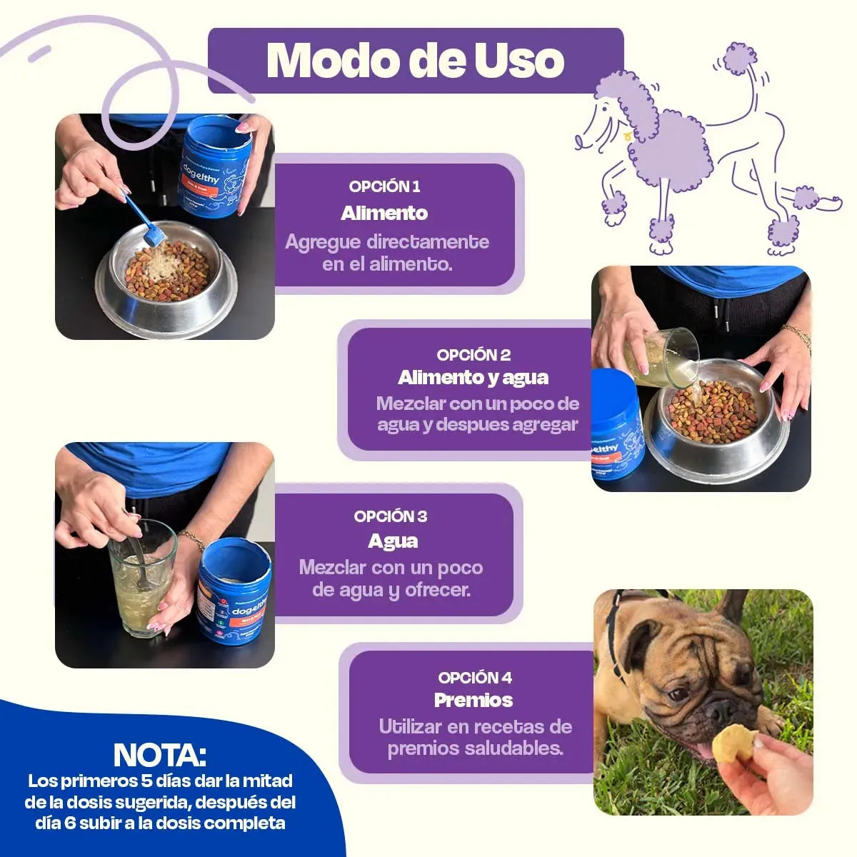 Dogelthy Suplemento para Articulaciones de Perros- Mejora la movilidad en menos de 30 Dias